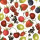 Fructe Summer Fruits șervețel pachet de 20 33x33 cm