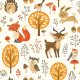 Animale Forest Friends șervețel 20 buc 33x33 cm