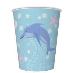 Sirenă Pastel pahar de hârtie 8 buc 250 ml