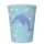 Sirenă Pastel pahar de hârtie 8 buc 250 ml