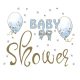 Bebe Blue Șervețel Baby Shower 20 buc 33x33 cm