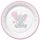 Elefant Pink Balloon Farfurie de hârtie pentru copii 8 buc 18 cm