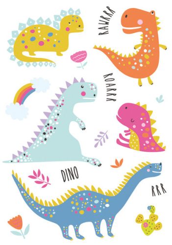 Dinozaur Roar Mapă elastică A/4
