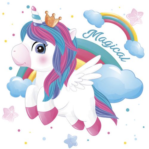 Unicorn Magical șervețel 20 buc 33x33 cm