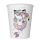 Animale Cat Vibes set de 8 pahare de hârtie 250 ml