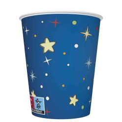Spațiu Rockets&Aliens pahar de hârtie 8 buc 250 ml
