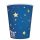 Spațiu Rockets&Aliens pahar de hârtie 8 buc 250 ml