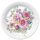 Colorat Arrangement Farfurie de Hârtie cu Flori 8 buc 18 cm