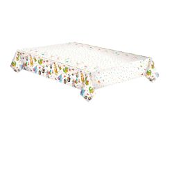 Animale Cute Party față de masă din hârtie 120x180 cm