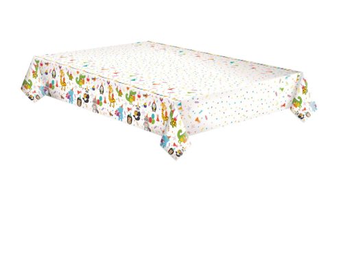 Animale Cute Party față de masă din hârtie 120x180 cm