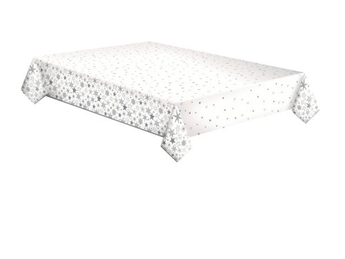 Crăciun Silver Stars față de masă de hârtie 120x180 cm