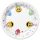 Emoji Icons&Balloons Farfurie de hârtie Smiley 8 buc 22,7 cm