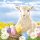 Paște Lamb șervețel 20 buc 33x33 cm