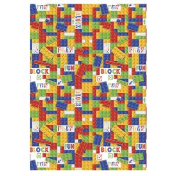 Colorat Block Fun Mapă cu elastic A/4 cu model Lego