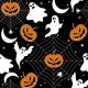 Halloween Scary Black șervețel, set de 20, 33x33 cm