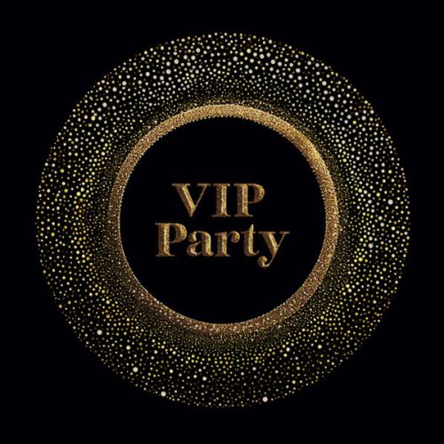 Party Gold VIP șervețel 20 buc 33x33 cm