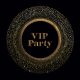 Party Gold VIP șervețel 20 buc 33x33 cm