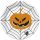 Halloween Scary farfurie din hârtie, 8 buc, 18 cm