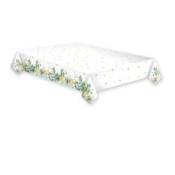   Colorat Floral Frame Față de masă din hârtie cu flori 120x180 cm