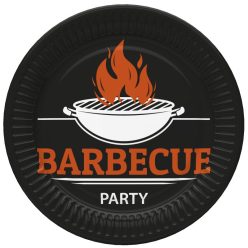   BBQ Party Set farfurii de hârtie pentru grătar 8 bucăți 18 cm