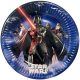 Star Wars Lightsaber farfurie de hârtie 8 buc 20 cm