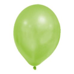 Colorat Metallic Balon Green Pastel, 8 buc