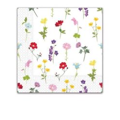 Floare Flowers Field șervețel 20 bucăți, 33x33 cm FSC