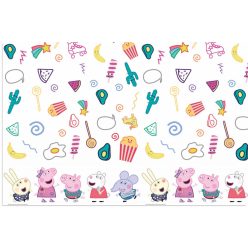   Purcelușa Peppa Messy Play față de masă din plastic 120x180 cm