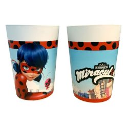   Miraculos: Buburuza și Motan Noir Hero set de 2 pahare din plastic 230 ml