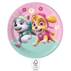   Patrula Cățelușilor Skye and Everest farfurie de hârtie 8 buc 23 cm FSC