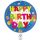 La mulți ani Kokliko Farfurie de hârtie Happy Birthday 8 buc 23 cm FSC