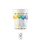 La mulți ani Streamers Pahar de hârtie Happy Birthday 8 buc 200 ml FSC
