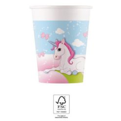 Unicorn Castle pahar de hârtie 8 bucăți 200 ml FSC