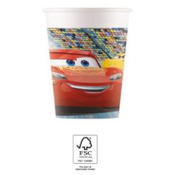 Disney Mașini Arena Race Pahar de hârtie 8 buc 200 ml FSC