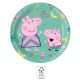 Purcelușa Peppa Messy Play farfurie de hârtie set 8 buc 20 cm FSC