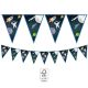 Spațiu Rocket Space ghirlanda cu steaguri FSC 2,3 m