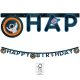 Spațiu Rocket Space Banner Happy Birthday FSC 2 m
