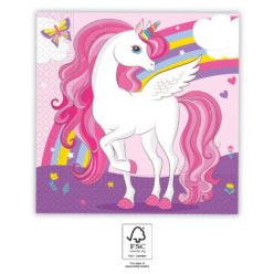 Unicorn Rainbow Colors șervețel 20 bucăți 33x33 cm FSC