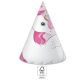 Unicorn Rainbow Colors pălărie de petrecere, pălărie de cocos 6 buc FSC