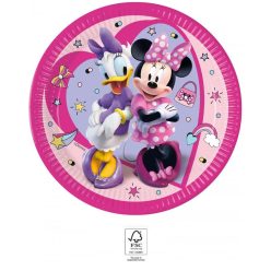 Disney Minnie  Junior farfurie de hârtie 8 buc 23 cm FSC