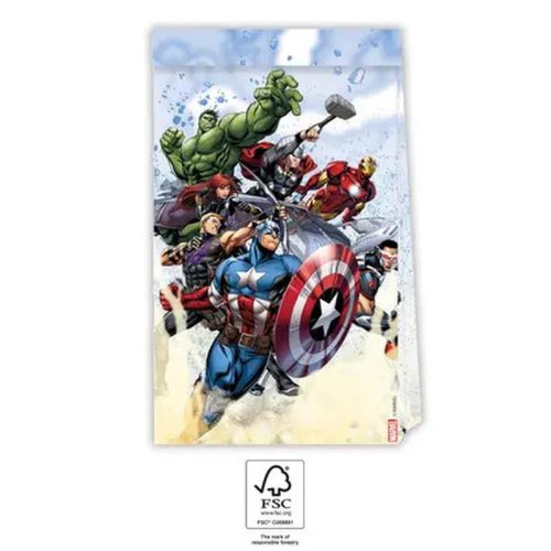 Avengers Infinity Stones Pungă de hârtie 4 buc FSC