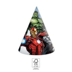   Avengers Infinity Stones pălărie de petrecere, șapcă 6 buc FSC