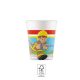Pompier Rescue pahar de hârtie 8 buc 200 ml FSC