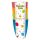 Colorat set de 4 pahare din plastic 250 ml