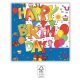 La mulți ani Kokliko Șervețel Happy Birthday 20 buc 33x33 cm FSC