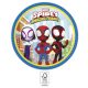 Omul Păianjen Spidey Farfurie de hârtie FSC 23 cm, 8 buc