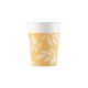 Floare Orange Leaves Pahar de hârtie frunză 8 buc 200 ml