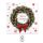 Crăciun Merry Xmas Wreath i șervețel 20 buc 33x33 cm FSC
