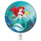 Prințesele Disney Ariel Curious farfurie de hârtie 8 buc 23 cm FSC