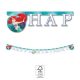 Prințesele Disney Ariel Curious Inscripție Happy Birthday FSC 2 m